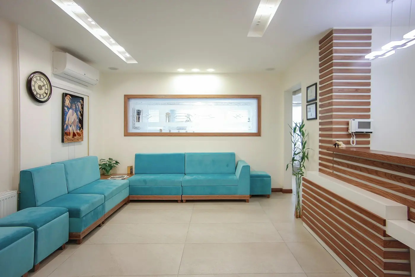 The waiting room